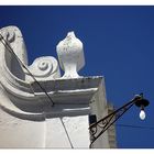 Detail der Lehmkirche in Vila Alva (Alentejo)