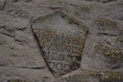 Detail der Mauer um die Klosterkirche Marienstuhl in Egeln 2