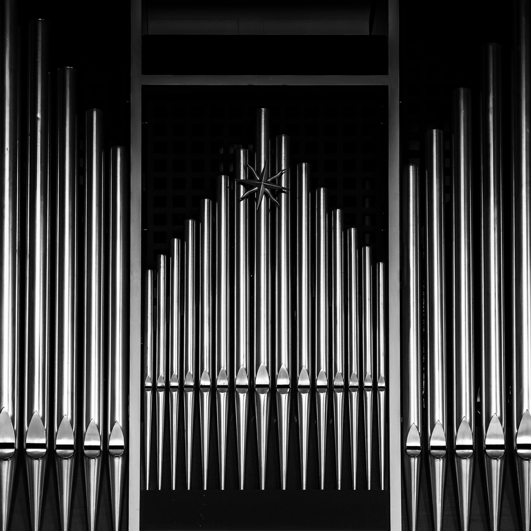 Detail der Orgel im Lübecker Dom