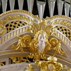 Detail der Orgel in der Frauenkirche zu Dresden