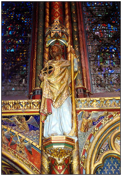 Detail der Sainte-Chapelle (Paris)