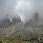 Detail der Sellagruppe(Dolomiten)