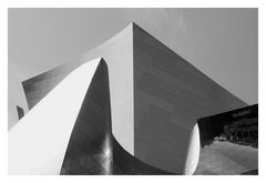 Detail der Walt Disney Concert Hall in L.A. Downtown