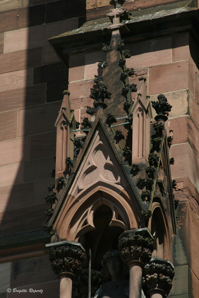 Detail des Freiburger Münsters