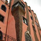 Detail des Hundertwasserhauses in Magdeburg