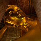 Detail des Liegenden Buddah im Wat Poh
