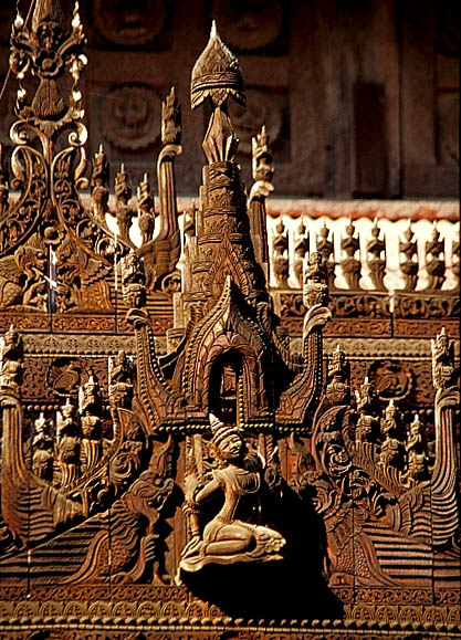 Detail des Shwe-nan-daw Kyaung