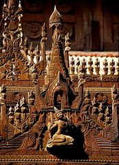 Detail des Shwe-nan-daw Kyaung