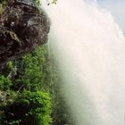 Detail des Wasserfall Steinsdalsfossen 