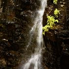 Detail des Wasserfalls bei El Guro, La Gomera