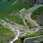 Detail des Weges Trollstigen