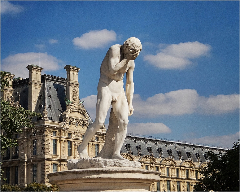 Détail du Louvre