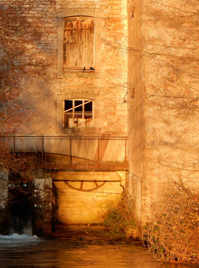 Détail du moulin de Magny-Vernois