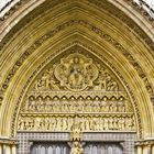 Détail du portail nord de l’Abbaye de Westminster  --  Detail des Nordportals des Westminster Abbey