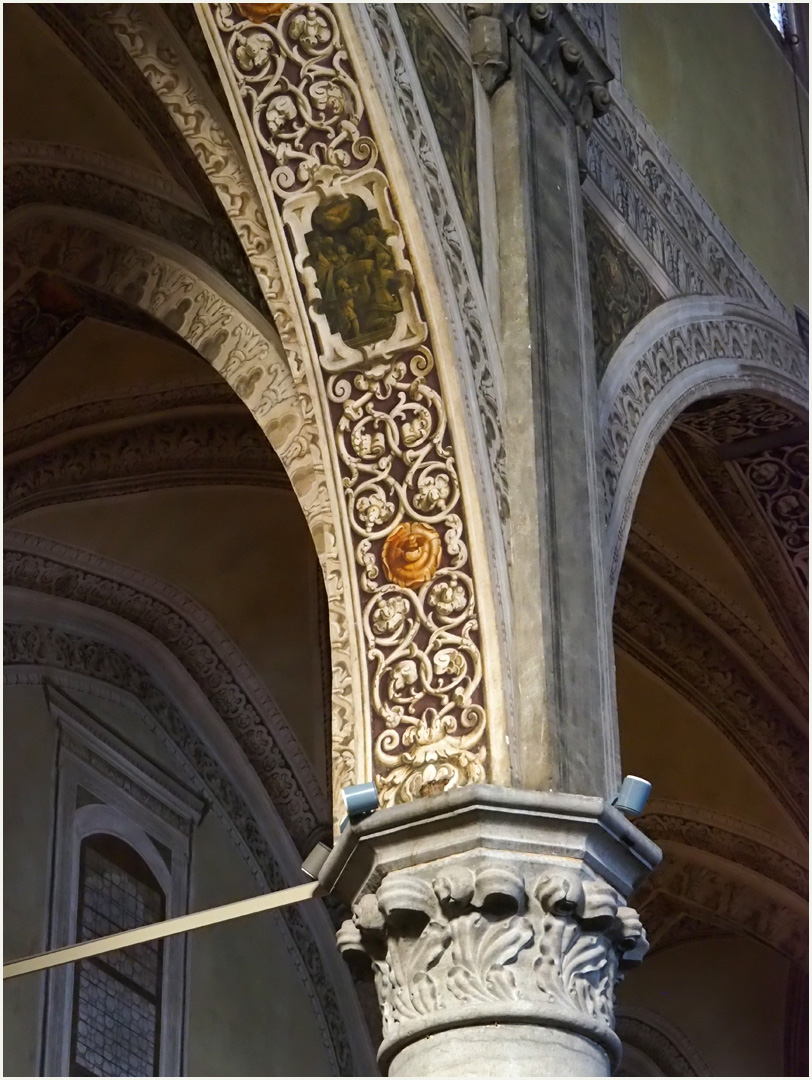 Détail d’un pilier de la Cathédrale de Salo