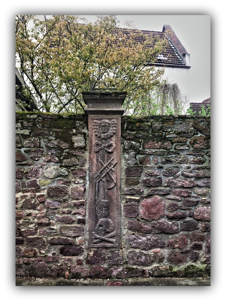 Detail einer alten Mauer