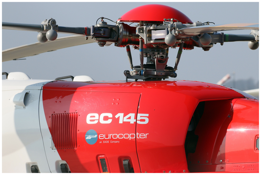 Detail eines Eurocopter EC145