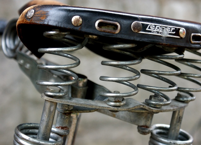 Detail Fahrradsattel