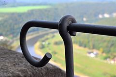 Detail Geländer, Festung Königstein