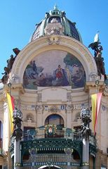 Detail Gemeindehaus (Obecní Dum)