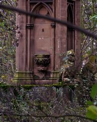 Detail Grabdenkmalinsel Kleine Parsick