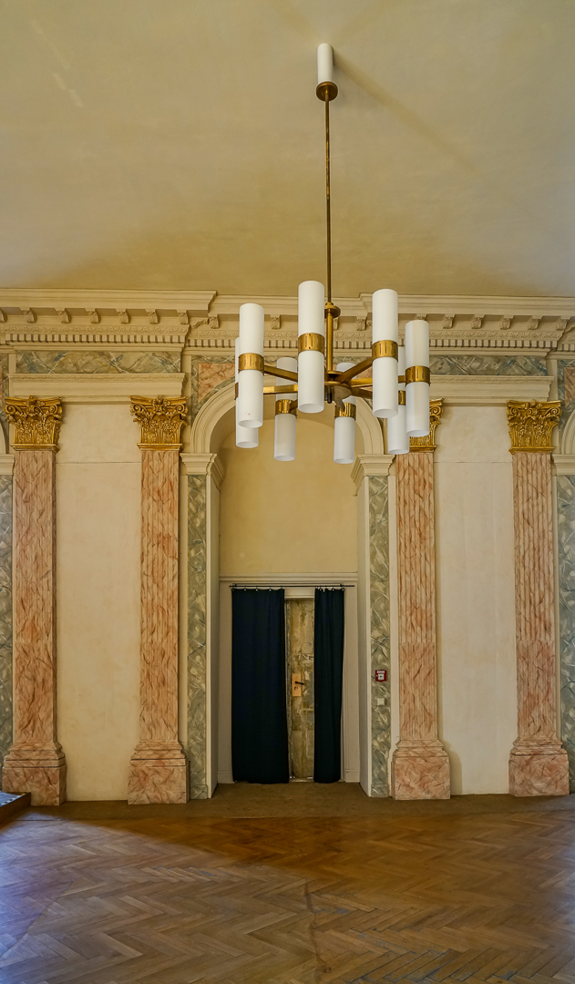 Detail im Theatersaal nach einer Restauration