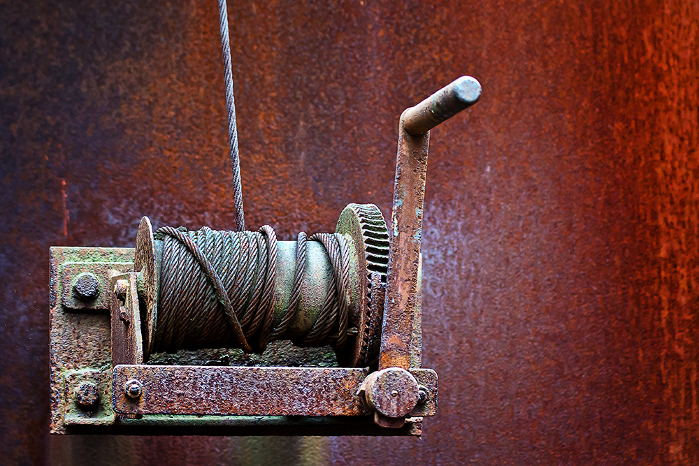 Detail im Weltkulturerbe Völklinger Hütte