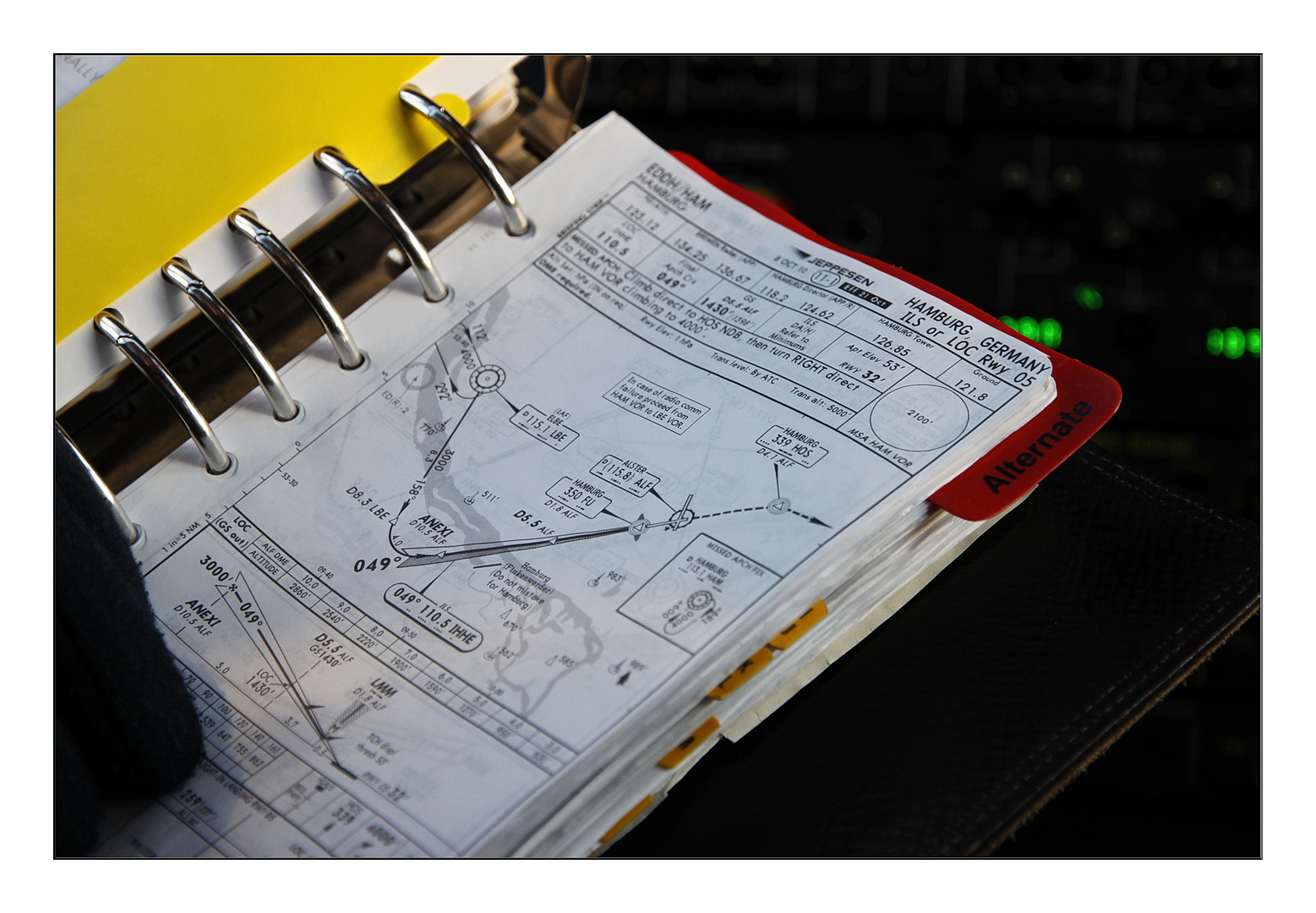 Detail Jeppesen Anflugkarte Hamburg (EDDH)