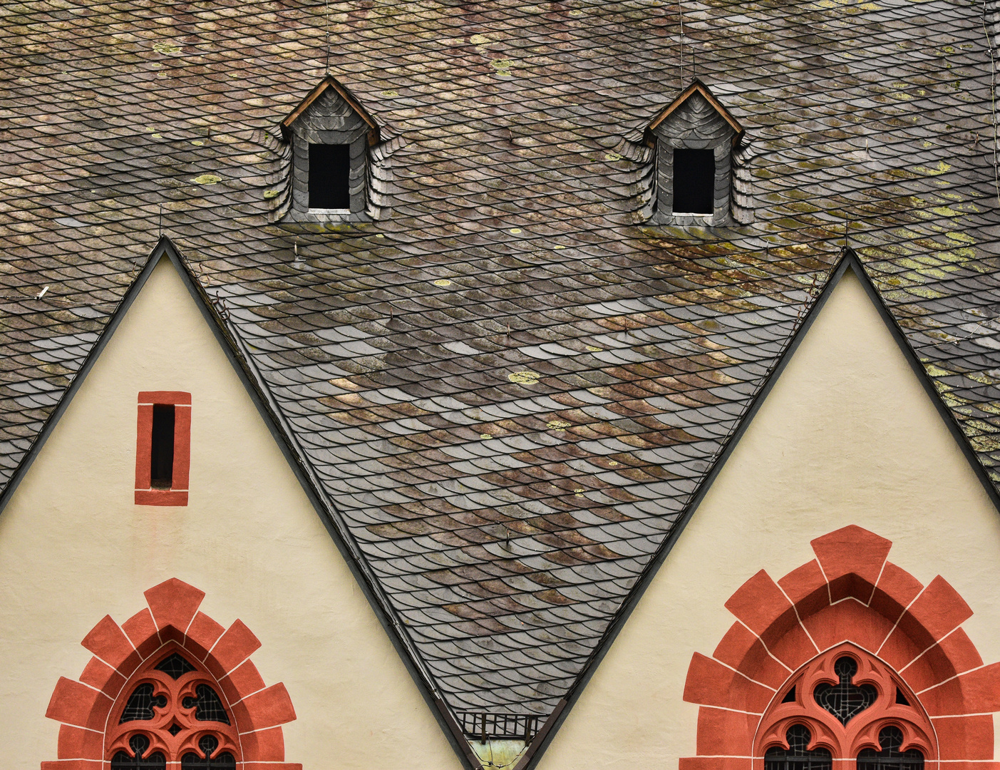 Detail Kirchendach