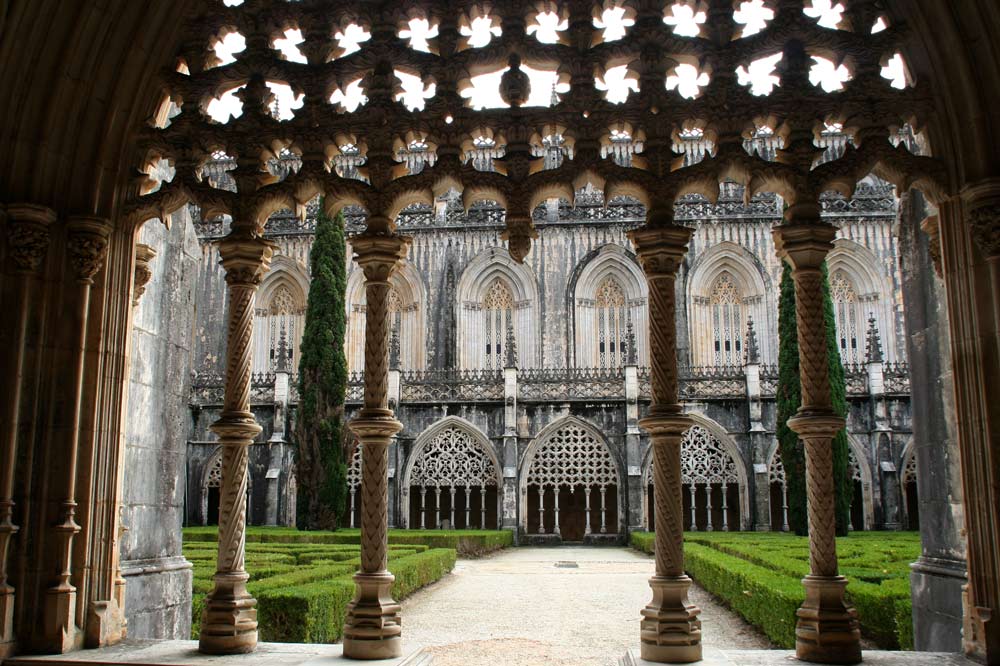 DETAIL KREUZGANG KLOSTER BATALHA