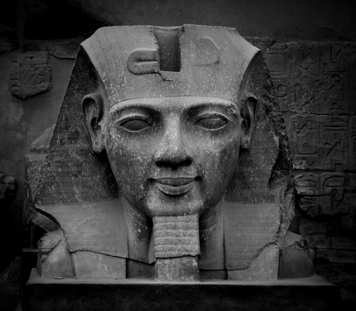 detail luxortempel (luxor/ägypten)