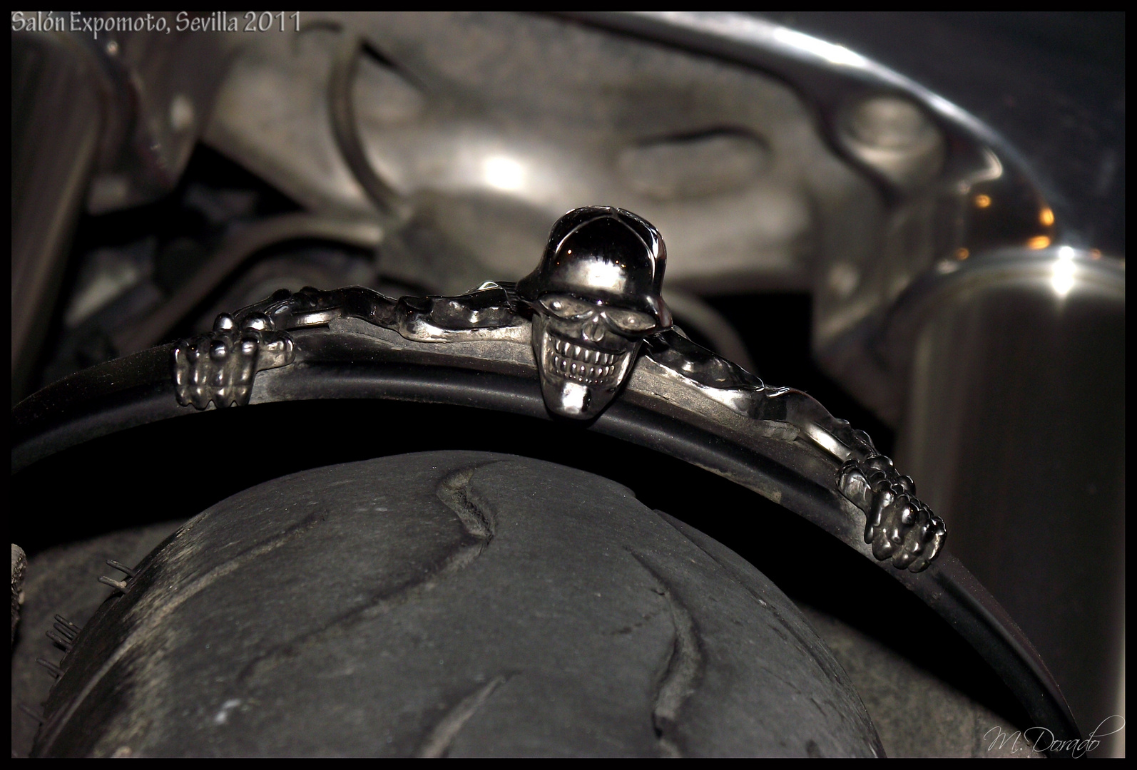Detail of Harley Davidson