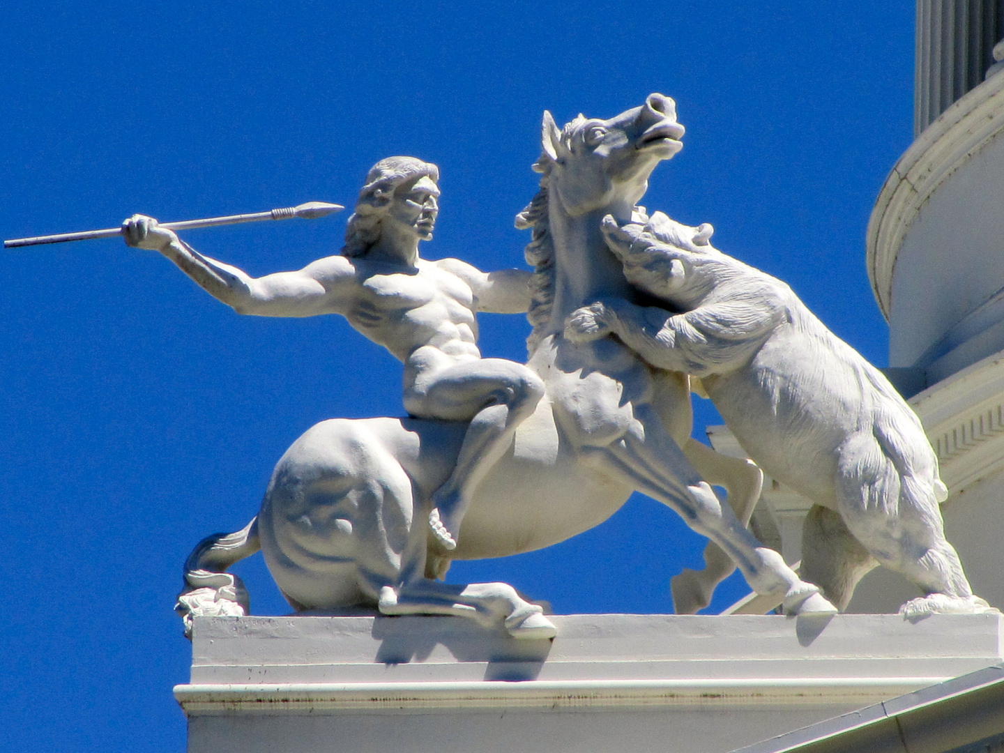 Detail of the California State Capitol