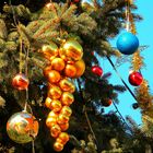 Detail of the city's Christmas tree