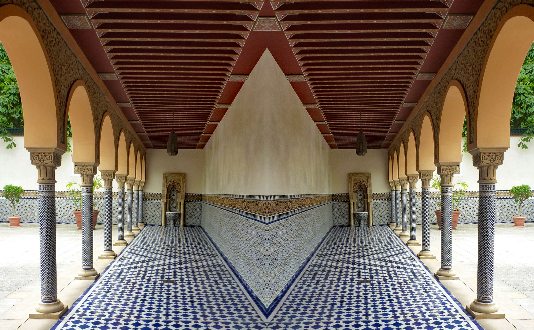 Detail orientalischer Garten Foto &amp; Bild world