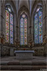 Detail Polygon des Westchors im Dom zu Naumburg