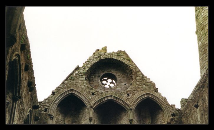 Detail Rock of Cashel Ruine