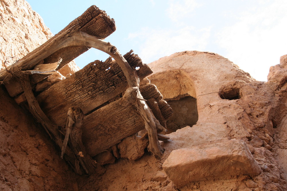 Detail Speicherburg in Nalut