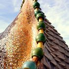 Detail vom Dach der Casa Batllo