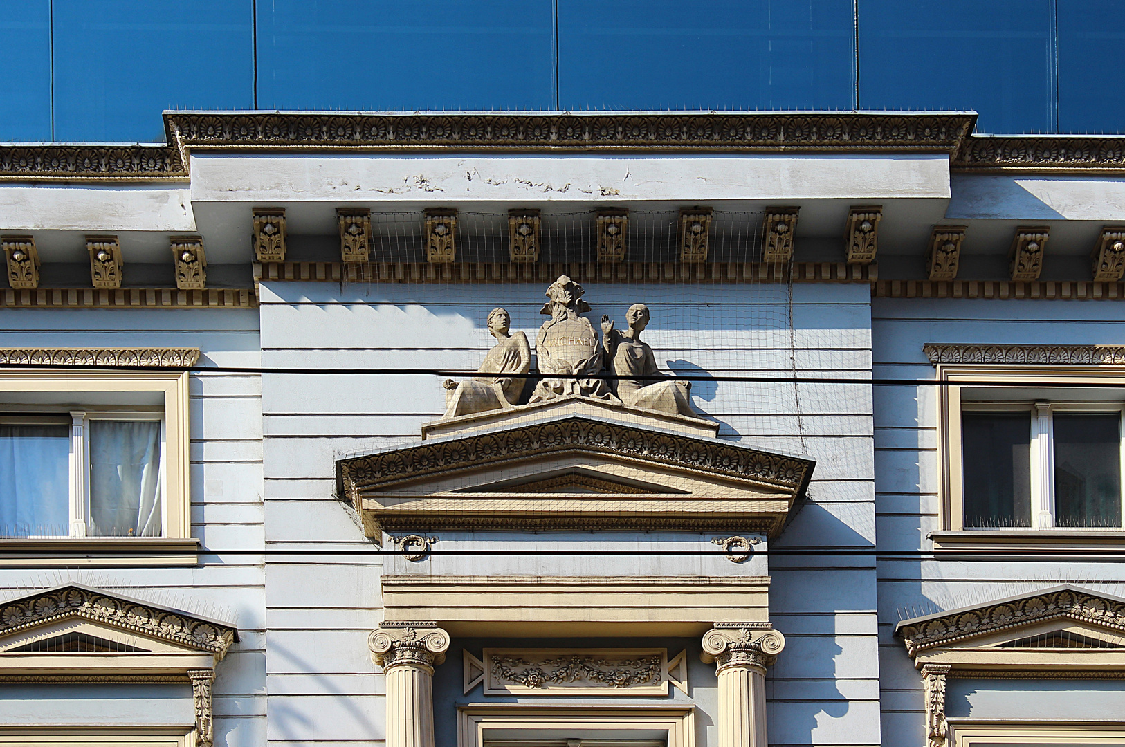 Detail vom ehemaligen Wohnhaus der Familie Stein in Wroclaw