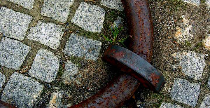 Detail vom Hafen Greifswald Wieck