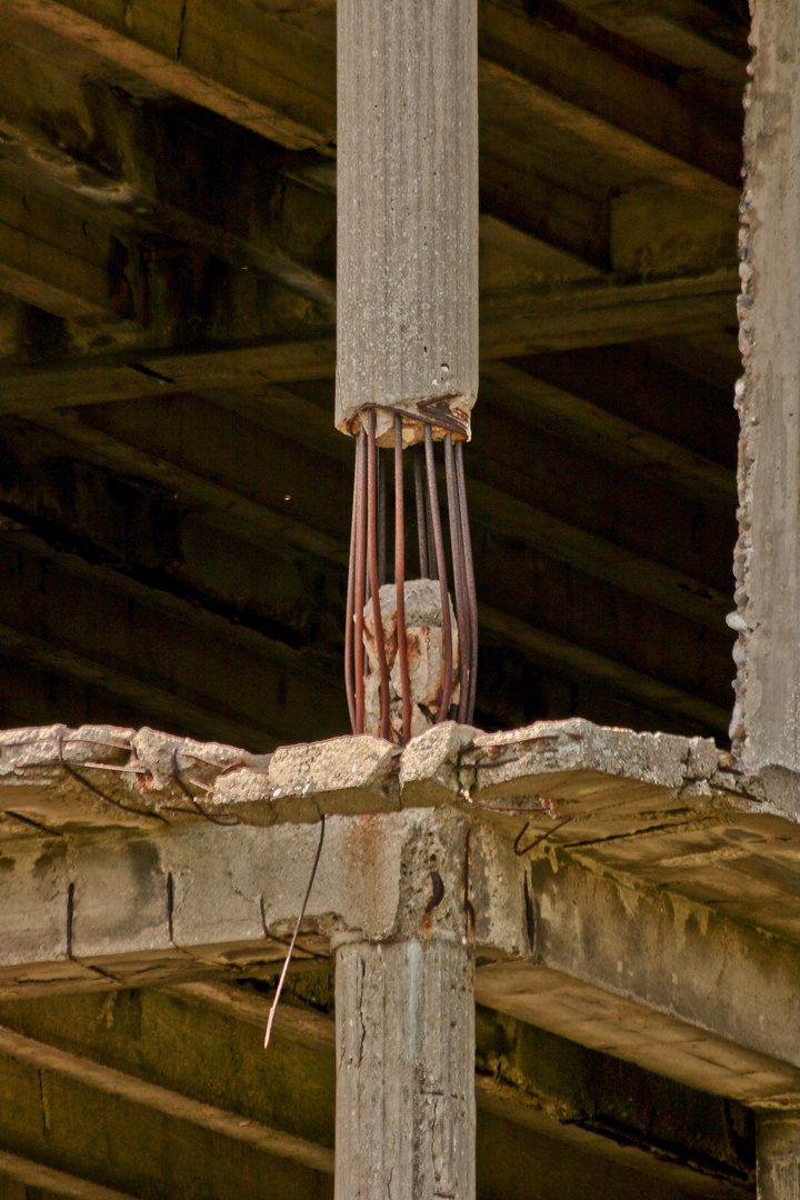 Detail vom KdF-Seebad Prora