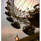 Detail vom London Eye