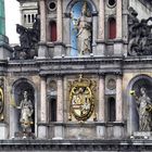 Detail vom Rathaus in Antwerpen