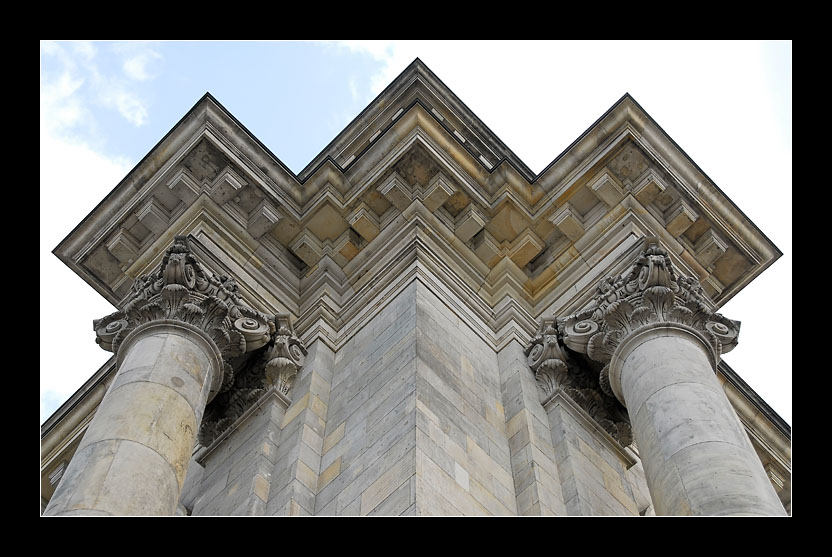 Detail vom Reichstagsgebäude -3-