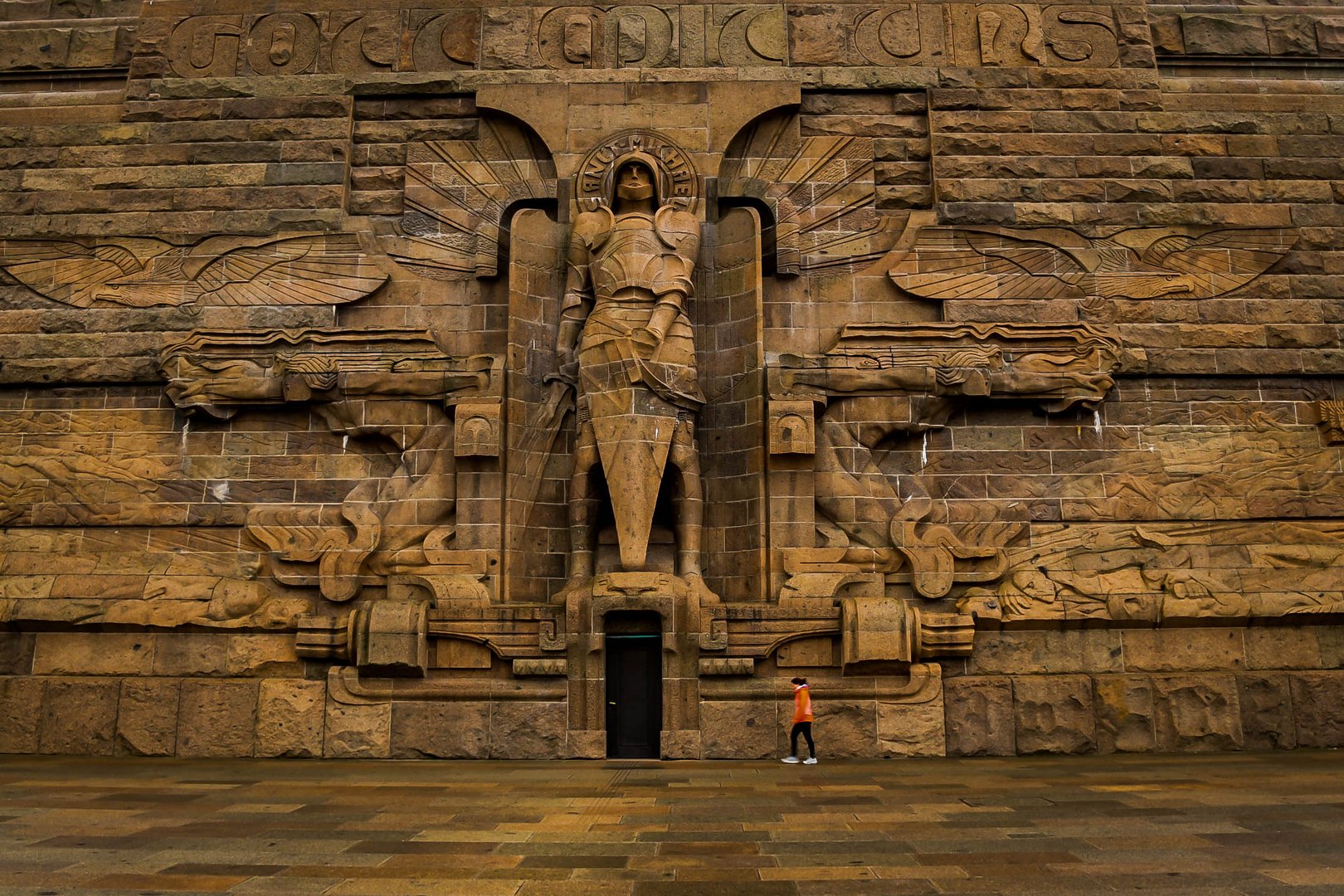 Detail vom Völkerschlachtdenkmal 