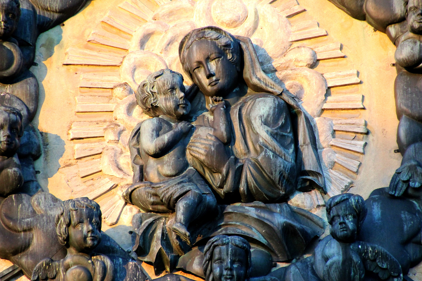 Detail Wallfahrtskirche Krossen