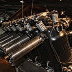 Detailansicht BMW VI Flugzeugmotor