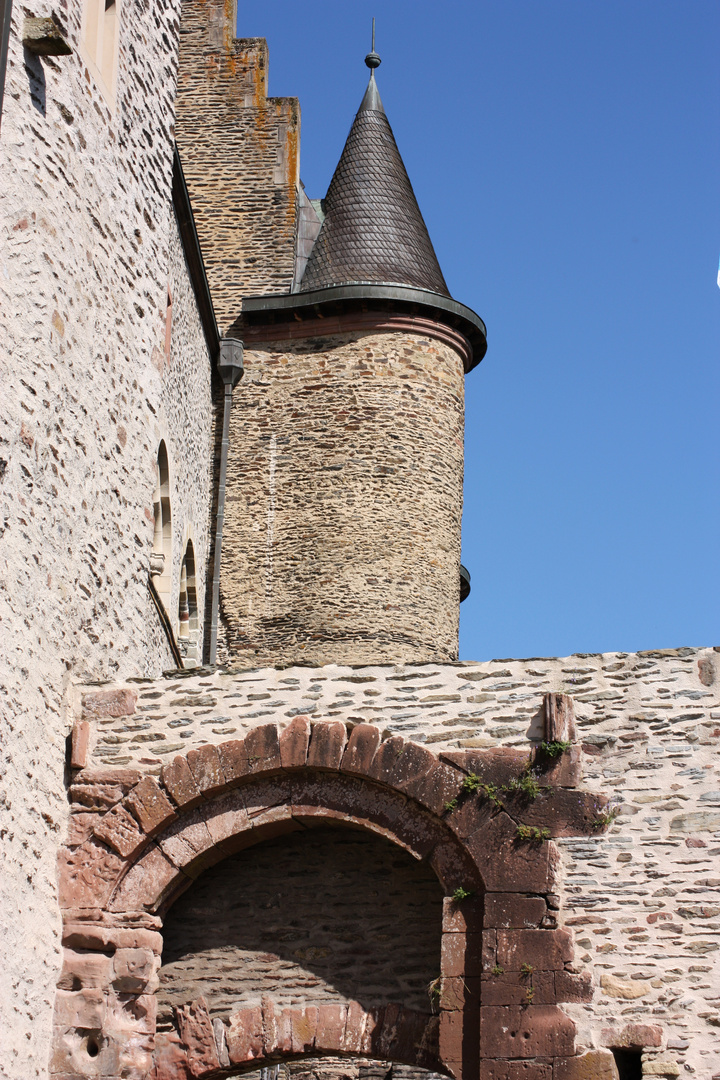 Detailansicht Burg Vianden