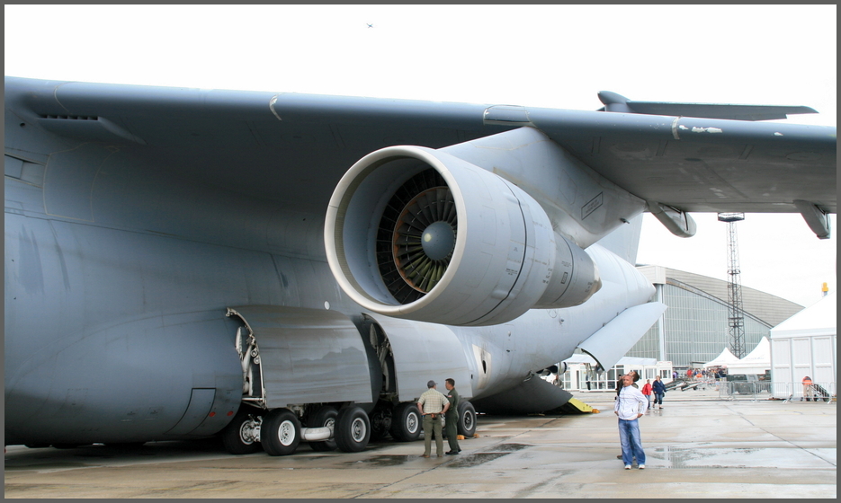 Detailansicht der C-5 Galaxy...